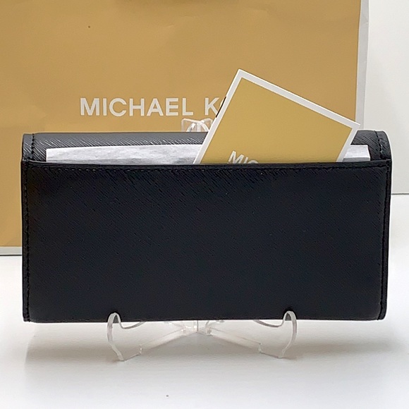 NWT MICHAEL KORS MIMI LARGE BIFOLD WALLET BLACK COLOR - Picture 11 of 16